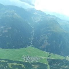 Flugwegposition um 12:47:14: Aufgenommen in der Nähe von Gemeinde Obertilliach, 9942 Obertilliach, Österreich in 2892 Meter